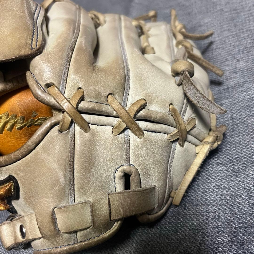 ミズノプロ オーダー グローブ 硬式 左 投手用 コネクトバック キャメル