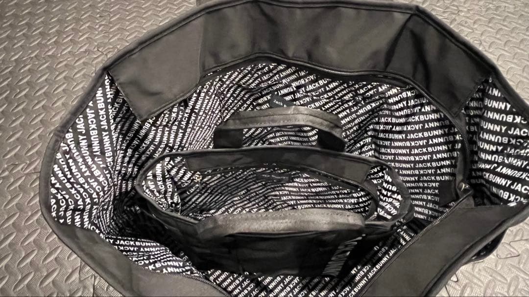 JACK BUNNY ブラックトートバッグセット
