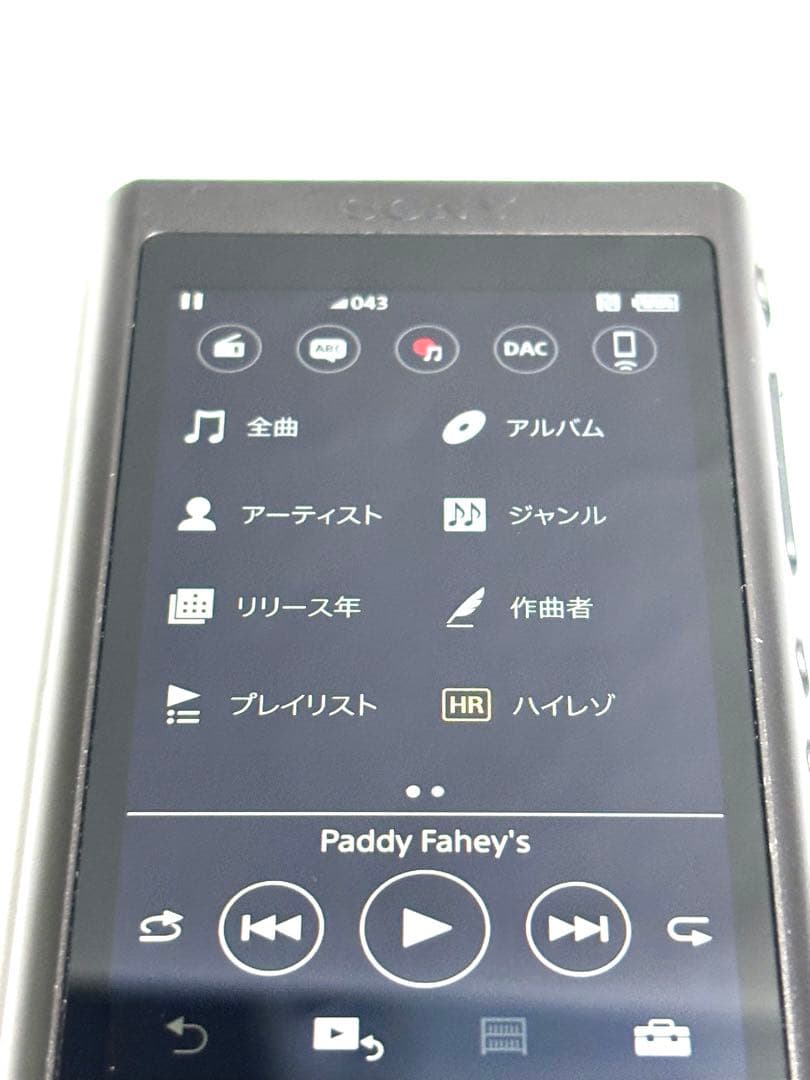 SONY ウォークマン NW-A55 動作品