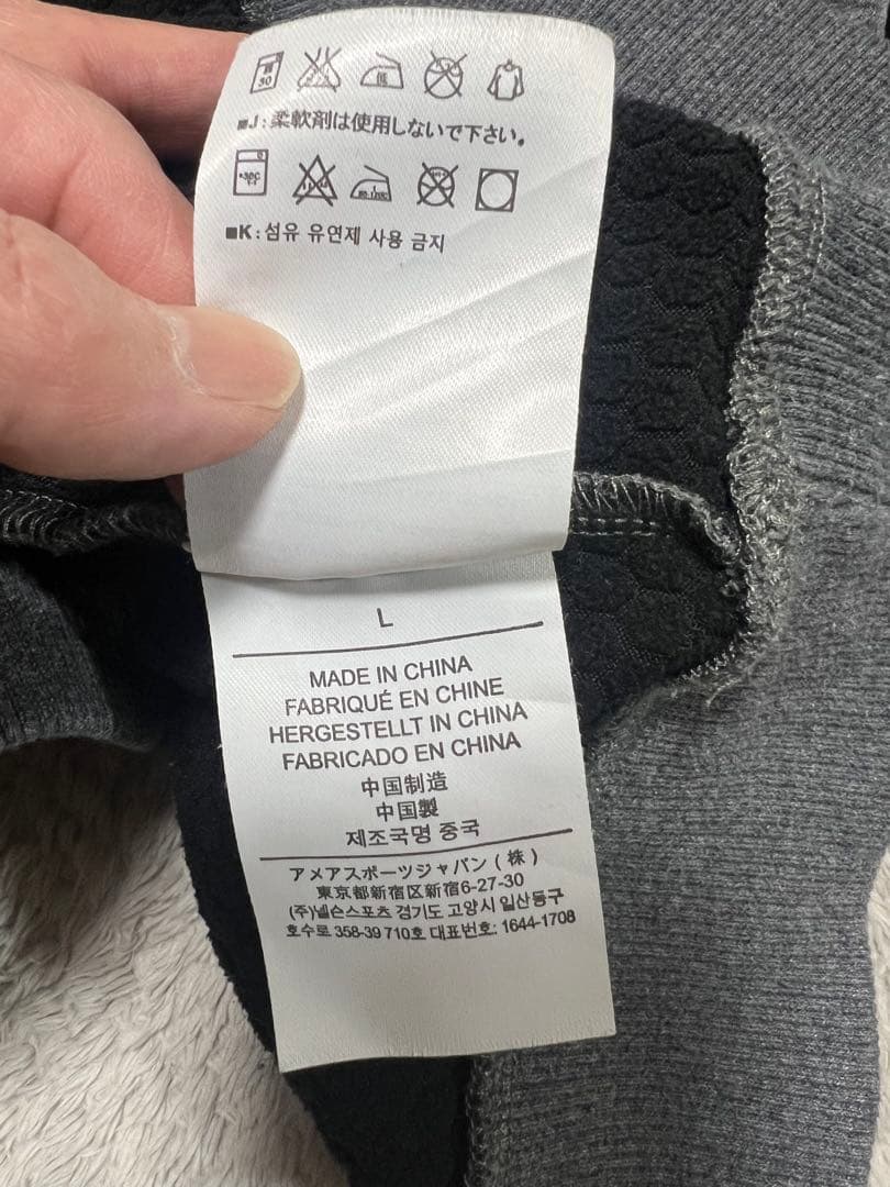 ARC'TERYX スエット　 Lサイズ