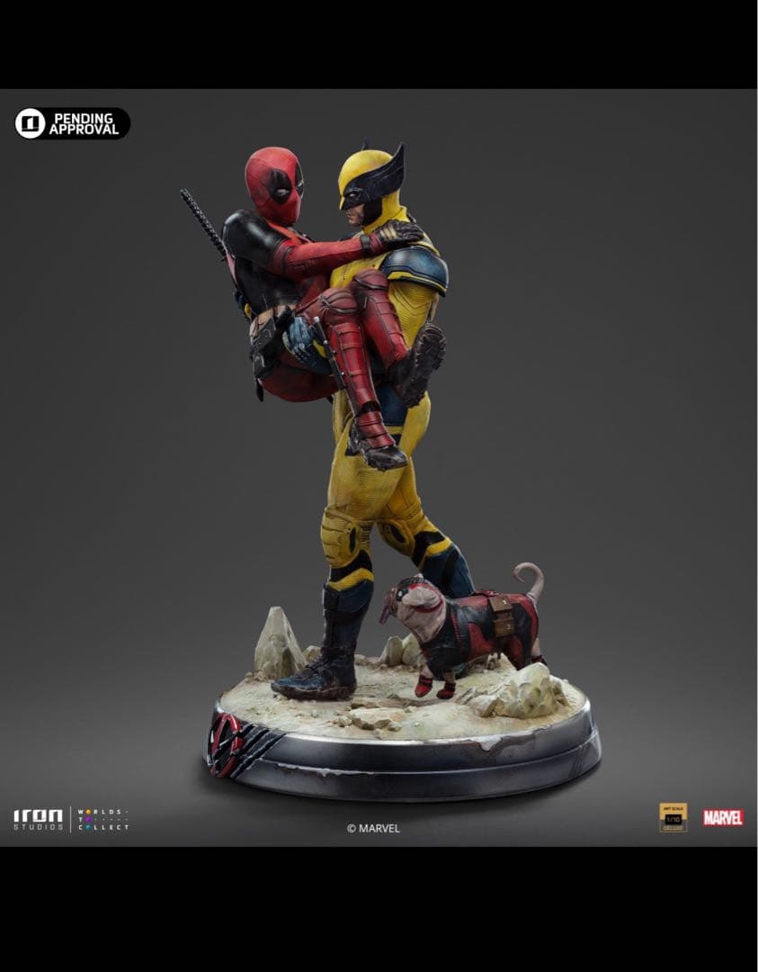 Iron Studios デッドプール & ウルヴァリン スタチュー
