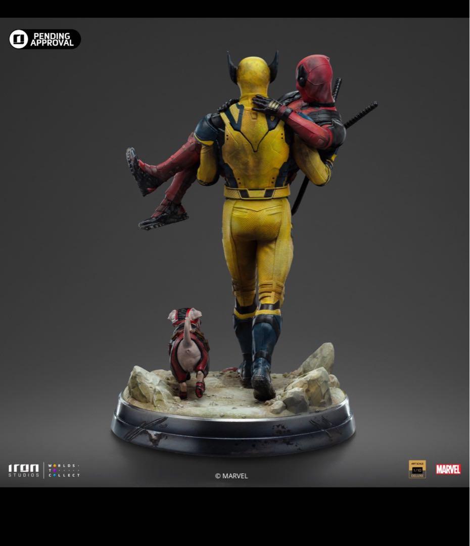 Iron Studios デッドプール & ウルヴァリン スタチュー