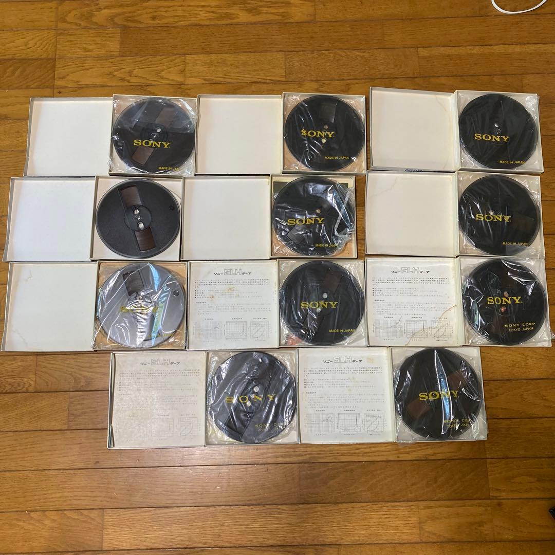 ⭐️SONY オーディオ オープンリールテープ SLH550 11本セット