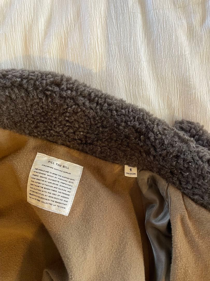 【レア】FILL THE BILL CORDUROY BEAR JACKET