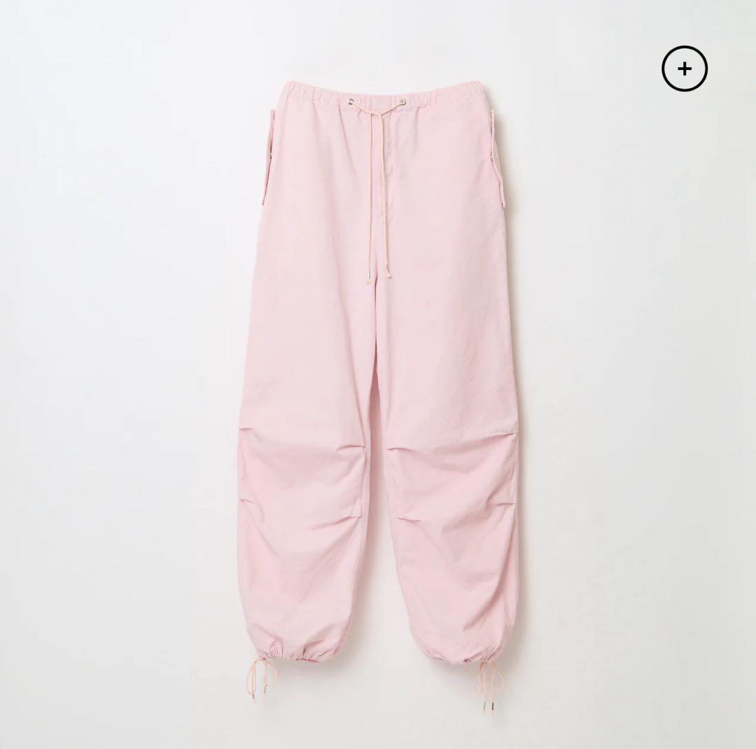 THE SHISHIKUI パラシュートパンツ ピンク M