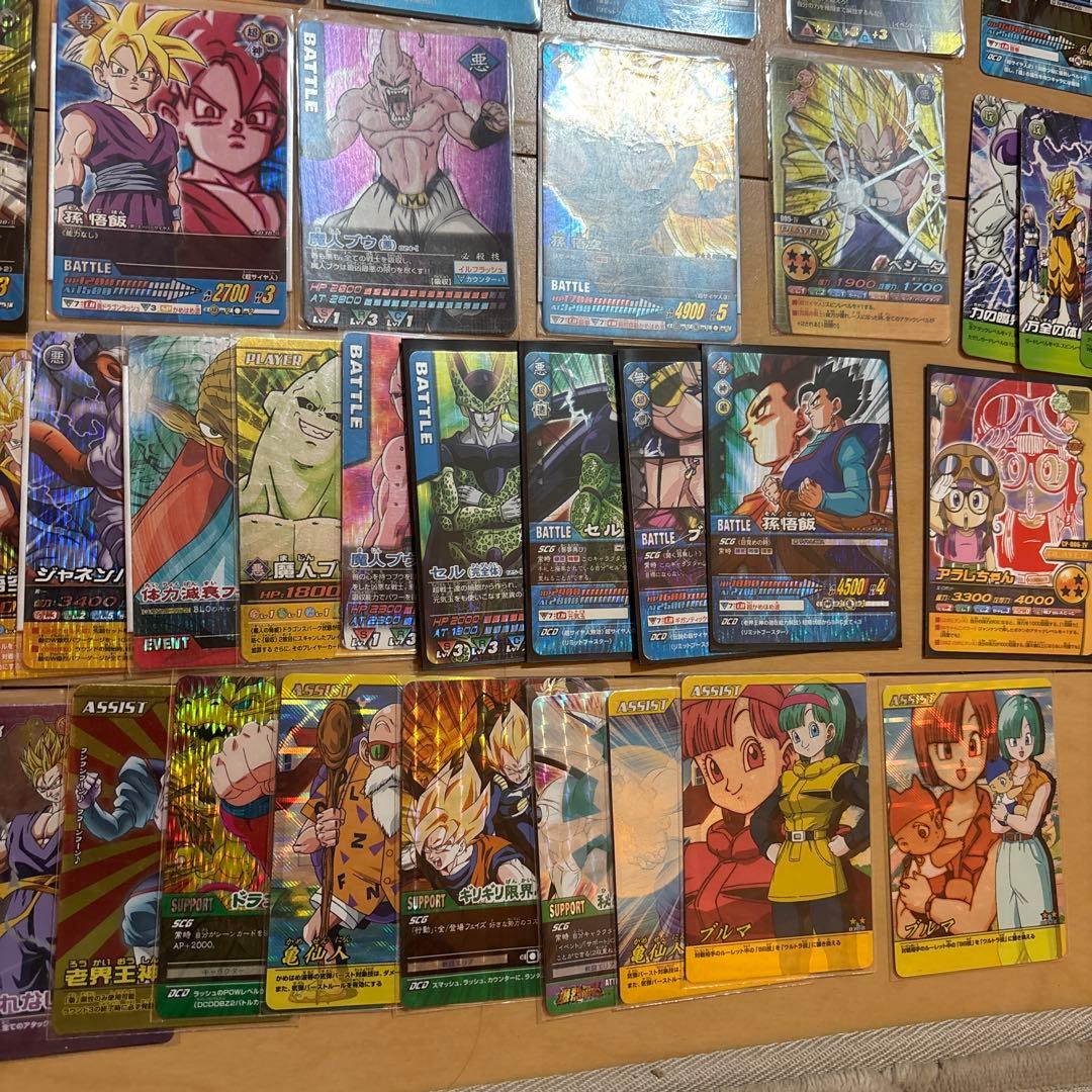 ドラゴンボールデータカードダス まとめ売り