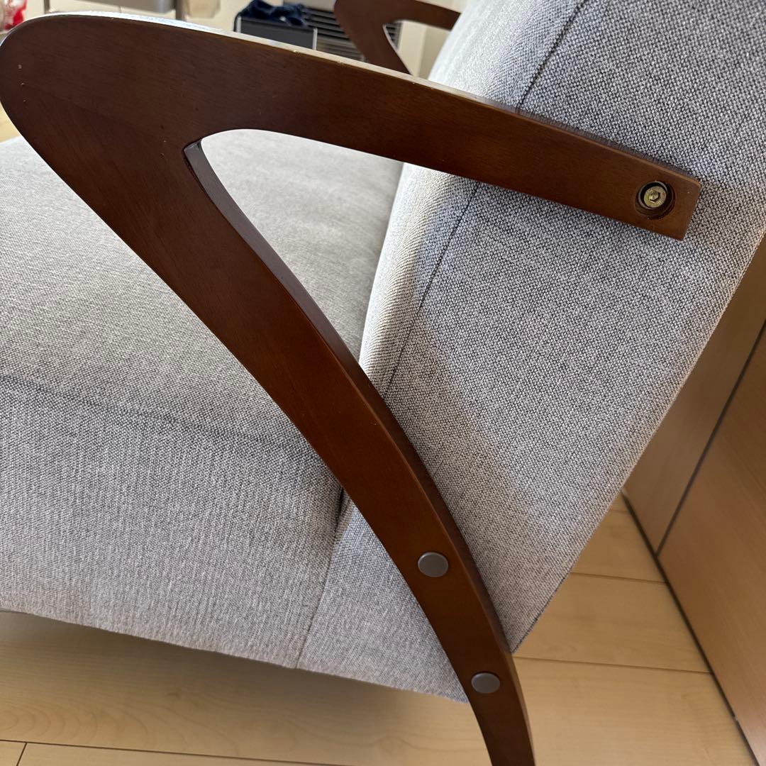 7/12限定値下げ中!!! ノーチェ　グレーソファ♡