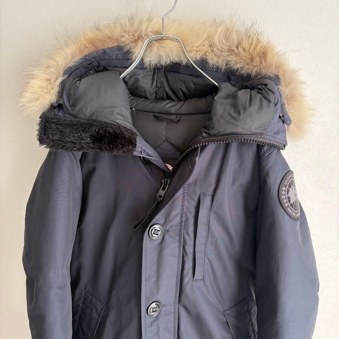 【希少✨最高級】カナダグース　ナイロンジャスパー　キングストン　ブラレ　S