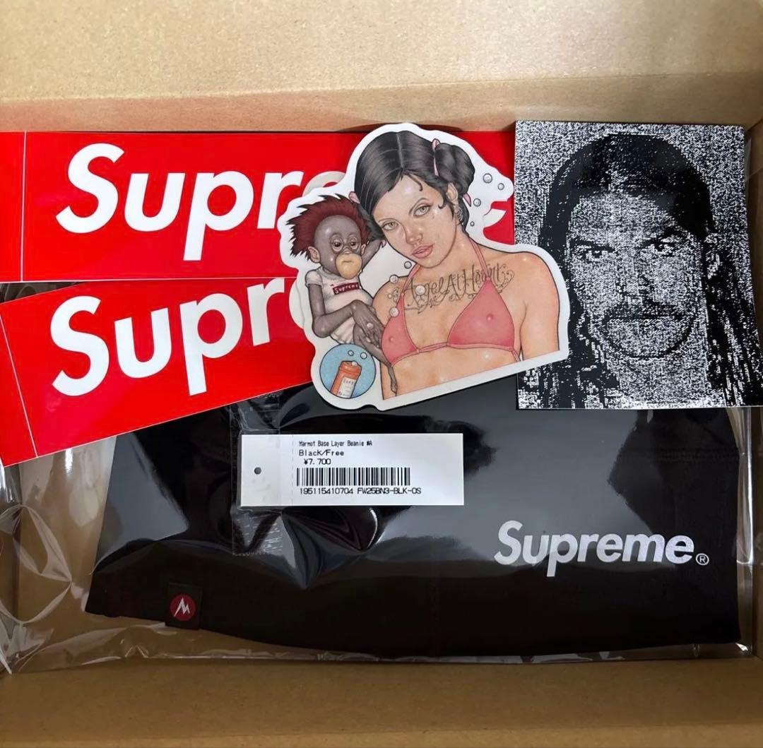 シュプリーム Supreme Marmot Base Layer Beanie