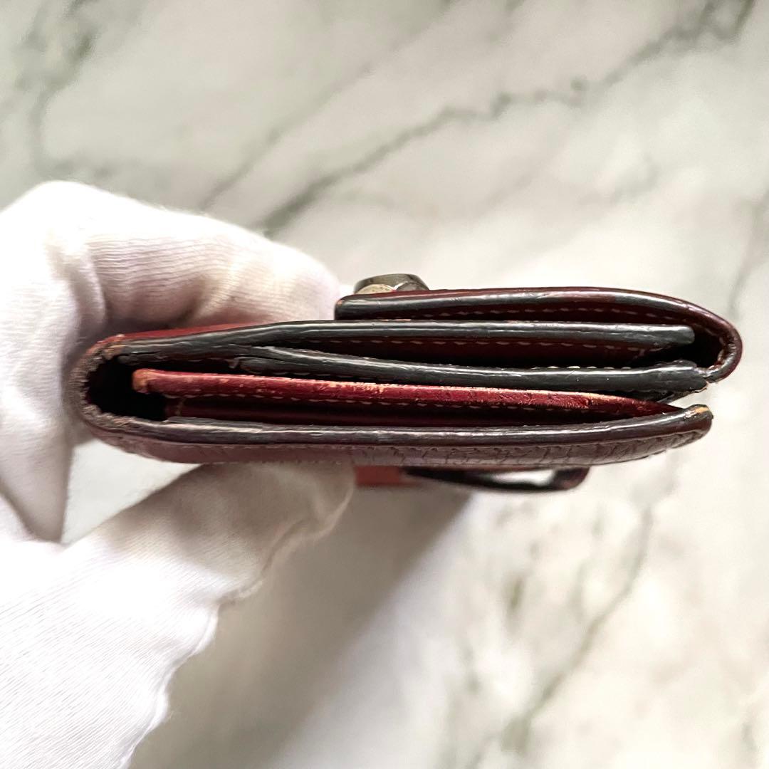 GUCCI グッチ　 GG キャンバス　スタッズ　Wホック　長財布　0113-④