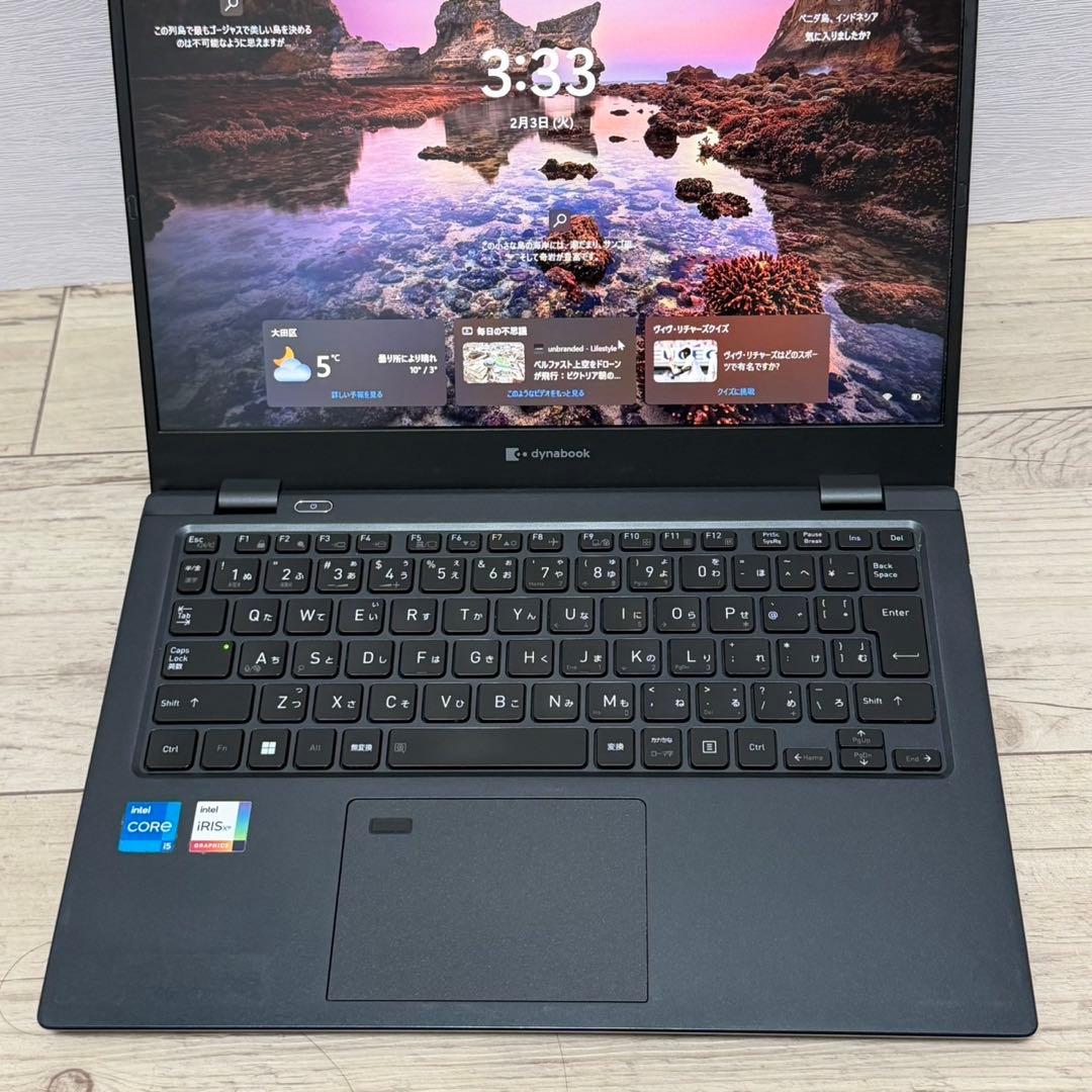 ☆人気機種☆軽量薄型【第11世代i5＆16GB】Dynabook G83/HU！