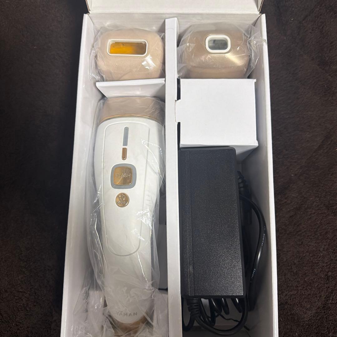 YAMAN 脱毛器 STA-208T ホワイト/ゴールド