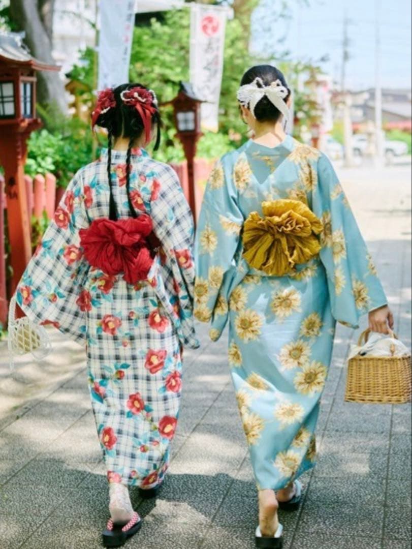 kutir 【クティールとレトロ】2wayレトロ浴衣セット