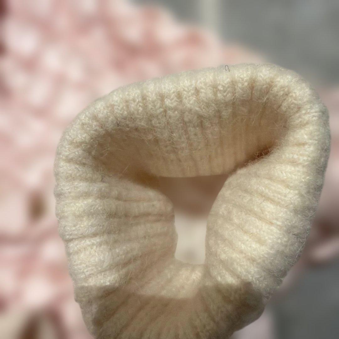 CHANEL フリルデザイン ピンクジャケット　ツイード