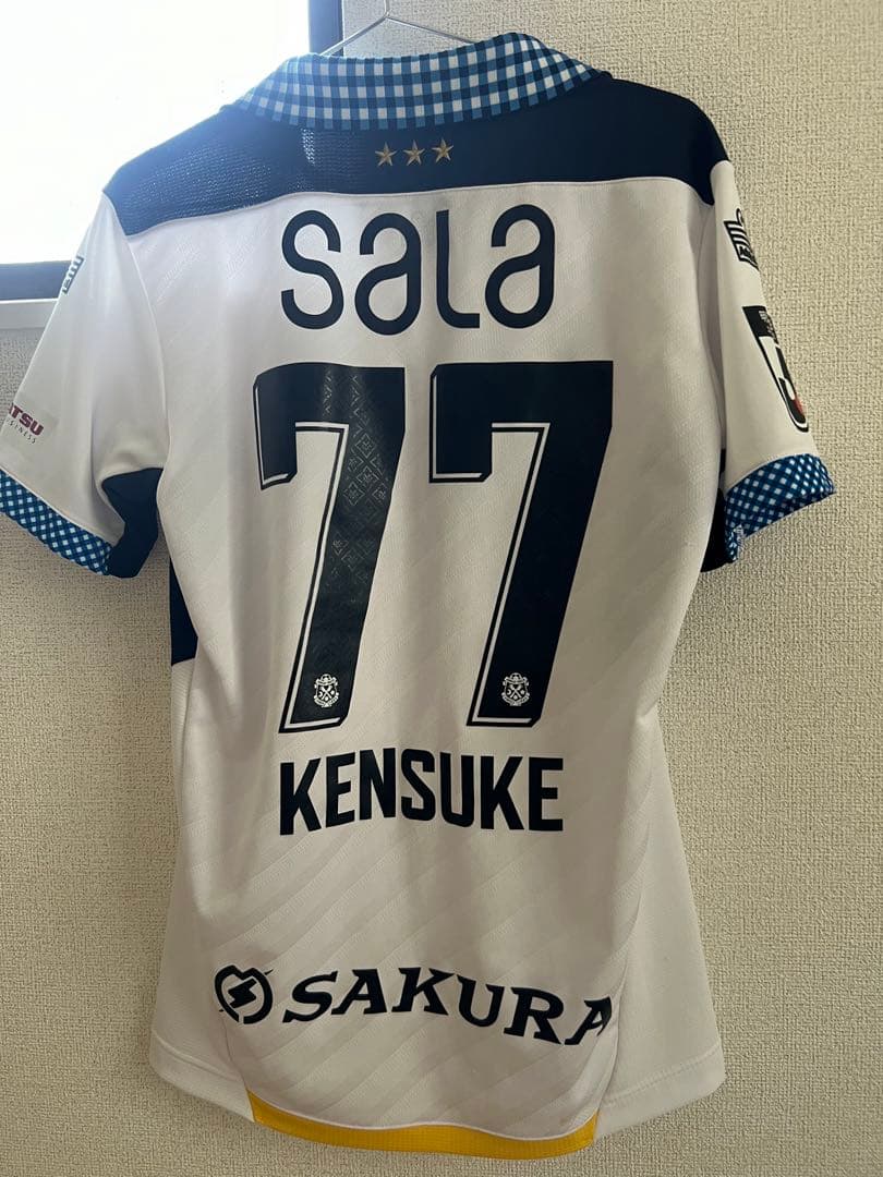 『むー』ジュビロ磐田ユニフォーム　藤原健介　背番号77