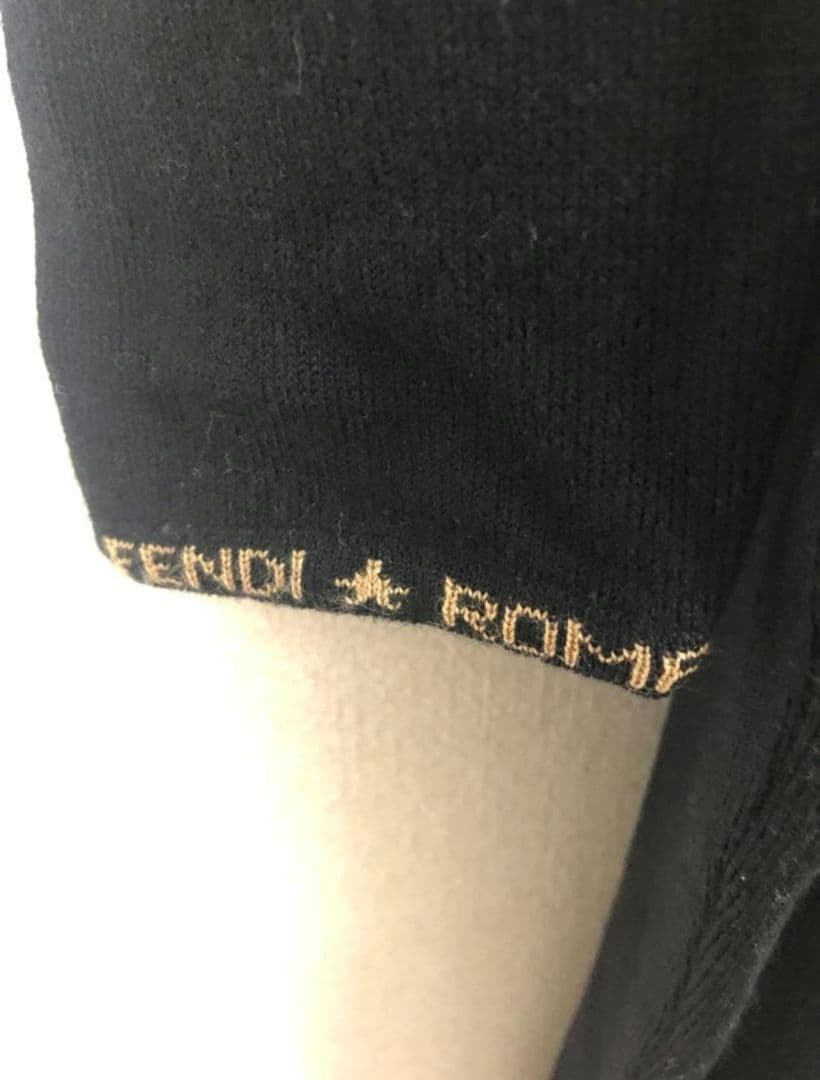 FENDI　フェンディ　ニット　ワンピース　黒