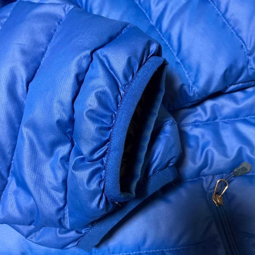 パタゴニア　青　ダウンコート　メンズS 防寒　ジャケット　上着