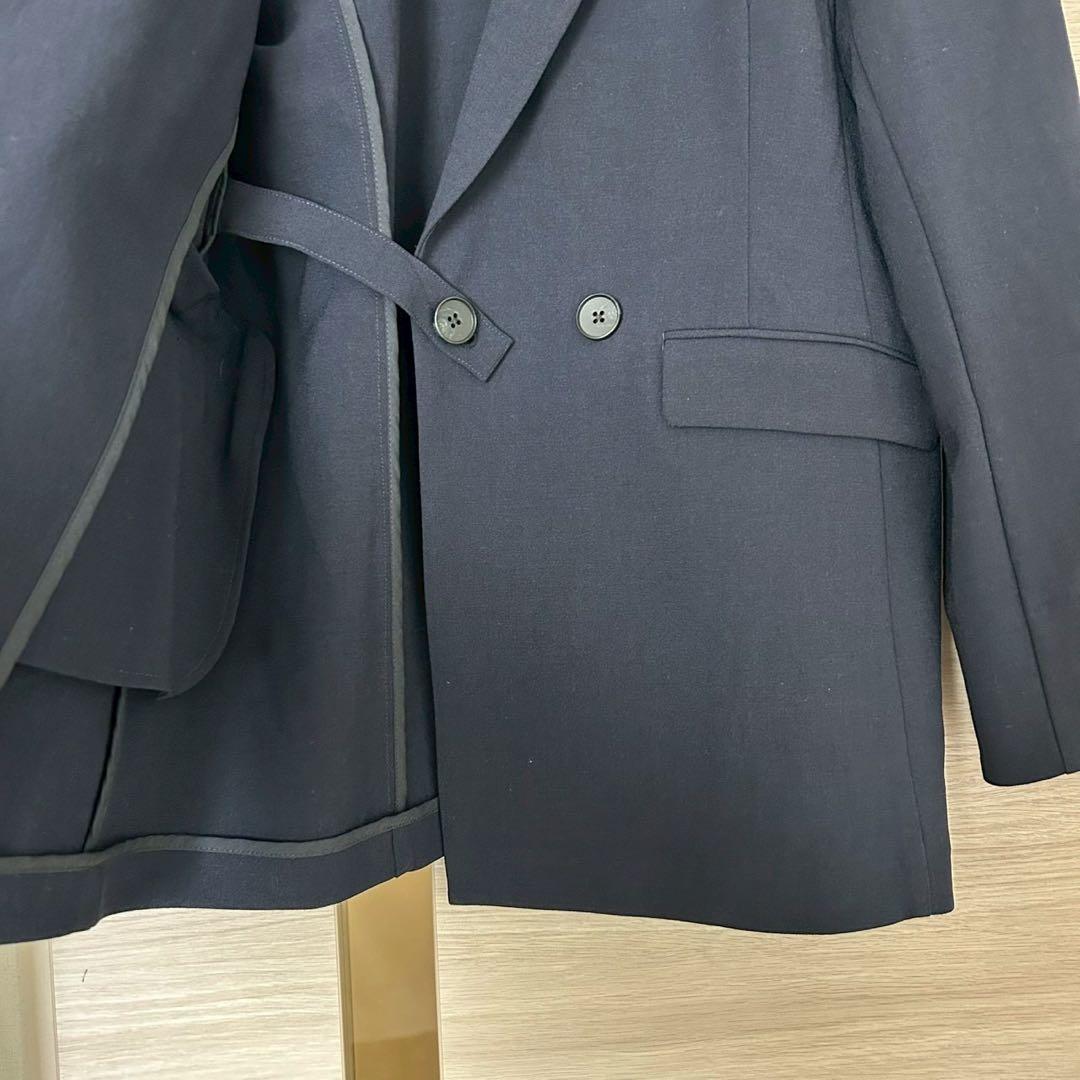 新品 SOEJU コンフォートファインセミダブルジャケット M ネイビー