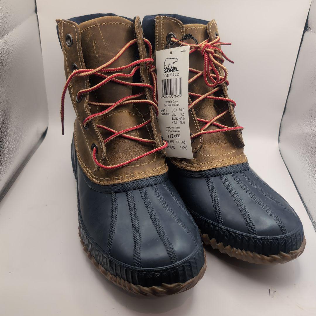未使用品 ソレル NM-1704-225 メンズ28cn ビーンブーツ