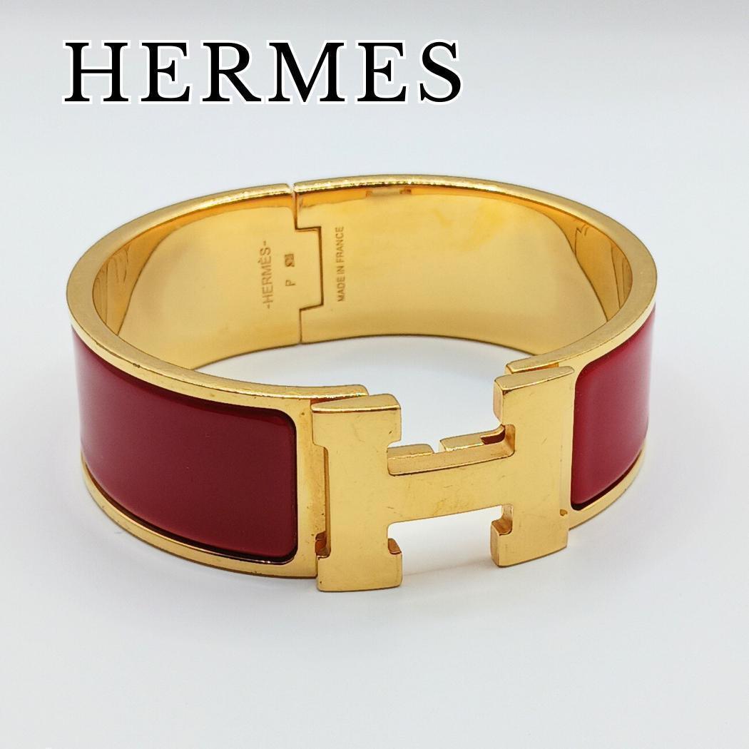 【美品】HERMES エルメス クリッククラック PM バングル ブレスレット