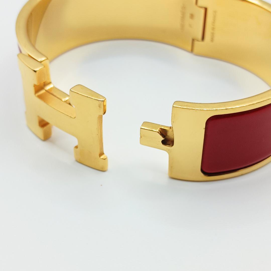 【美品】HERMES エルメス クリッククラック PM バングル ブレスレット