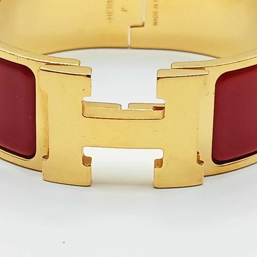 【美品】HERMES エルメス クリッククラック PM バングル ブレスレット