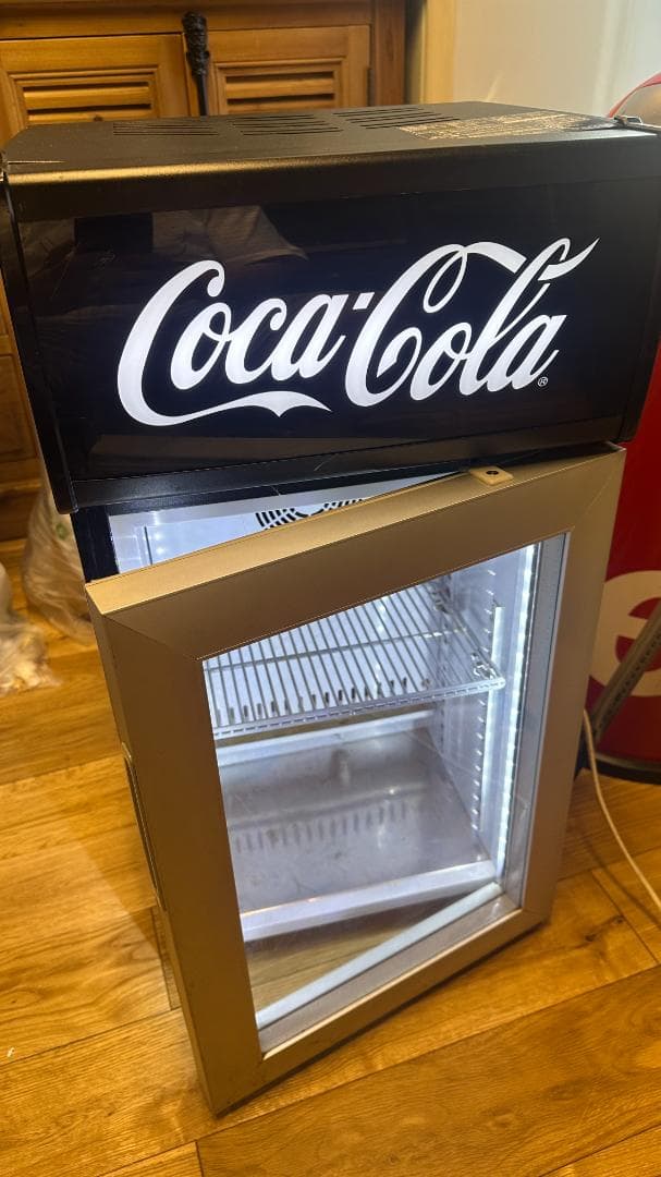 Coca-Cola 冷蔵庫 LED照明付き