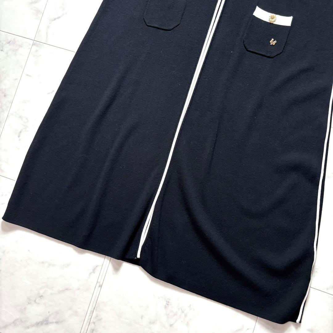 大きいサイズ✨スーパービューティー セットアップ ワンピース ロングジレ パール