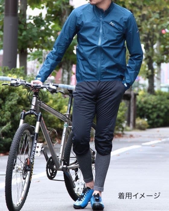 7mesh セブンメッシュ サイクルジャケット ウィンドブレーカー ブルー 美品