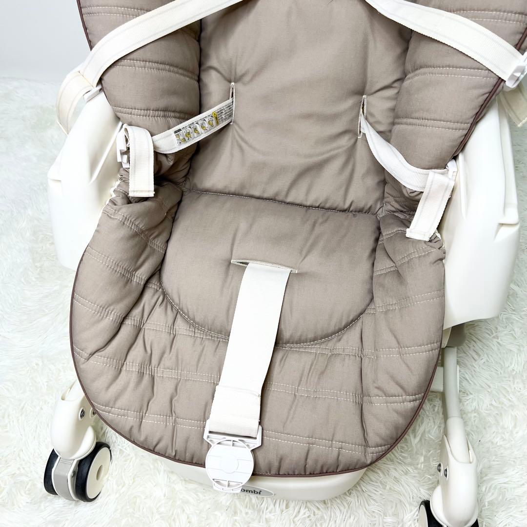 極美品 Combi ネムリラAT ハイローチェア 電動 バウンサー