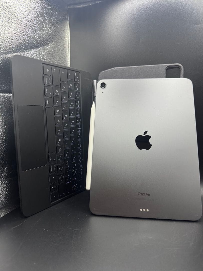 美品ipadair 第5世代 M1アップルAIマグネットkeyboardペーパー