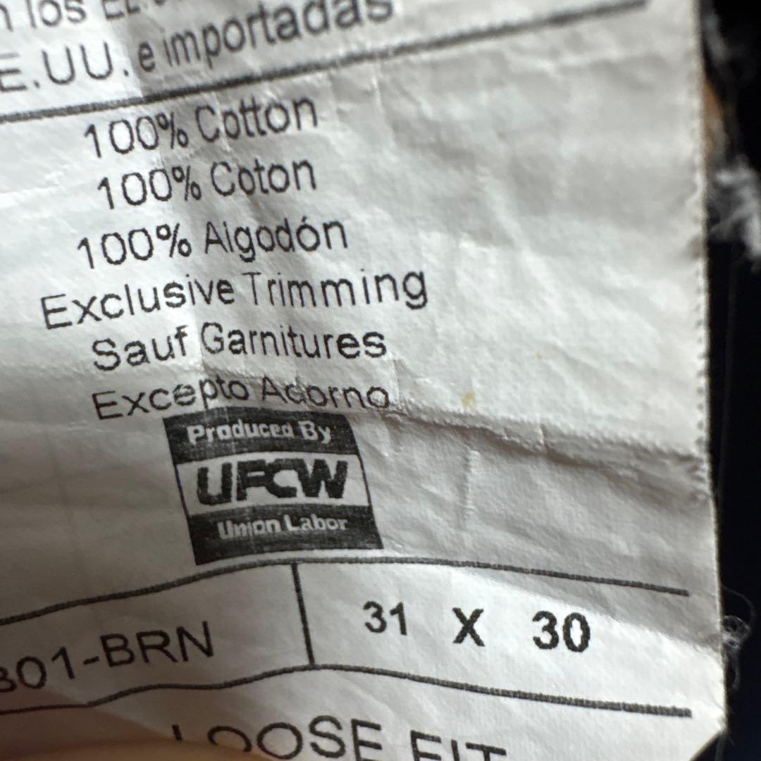 Carhartt ブラウン ダブルニー