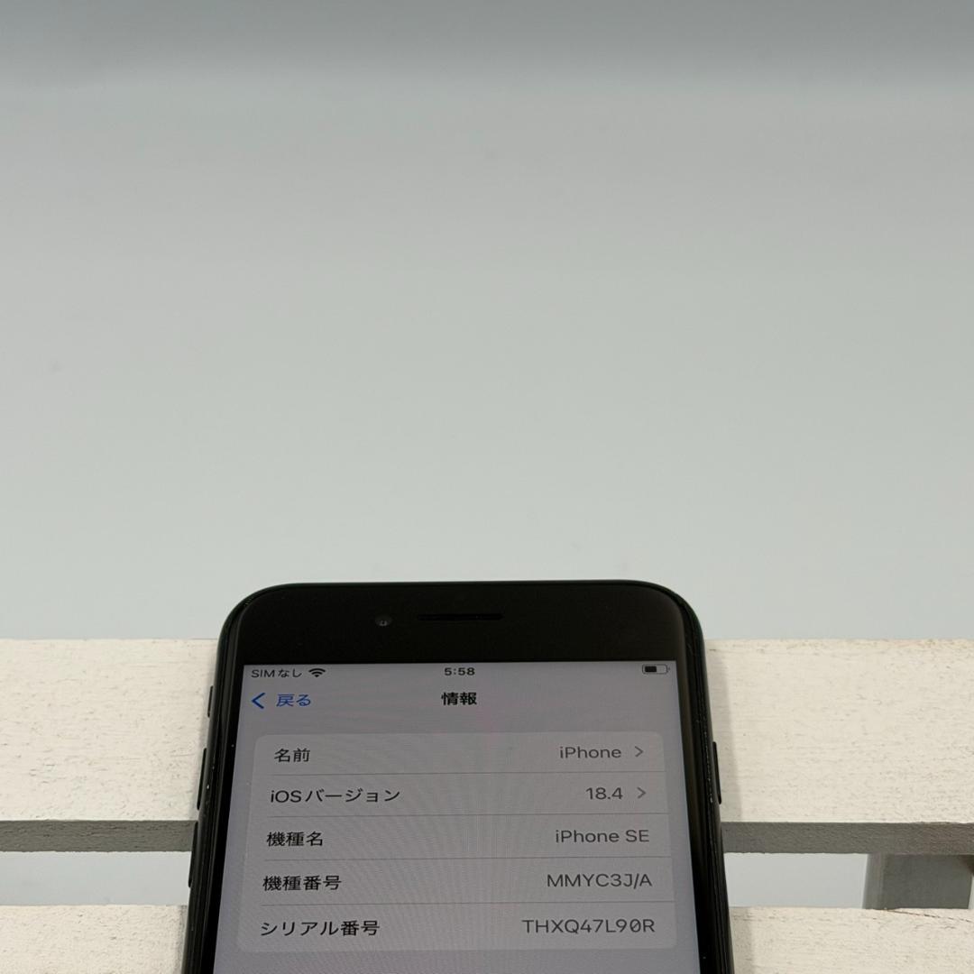 iPhone SE第3世代 64GB ミッドナイト 313