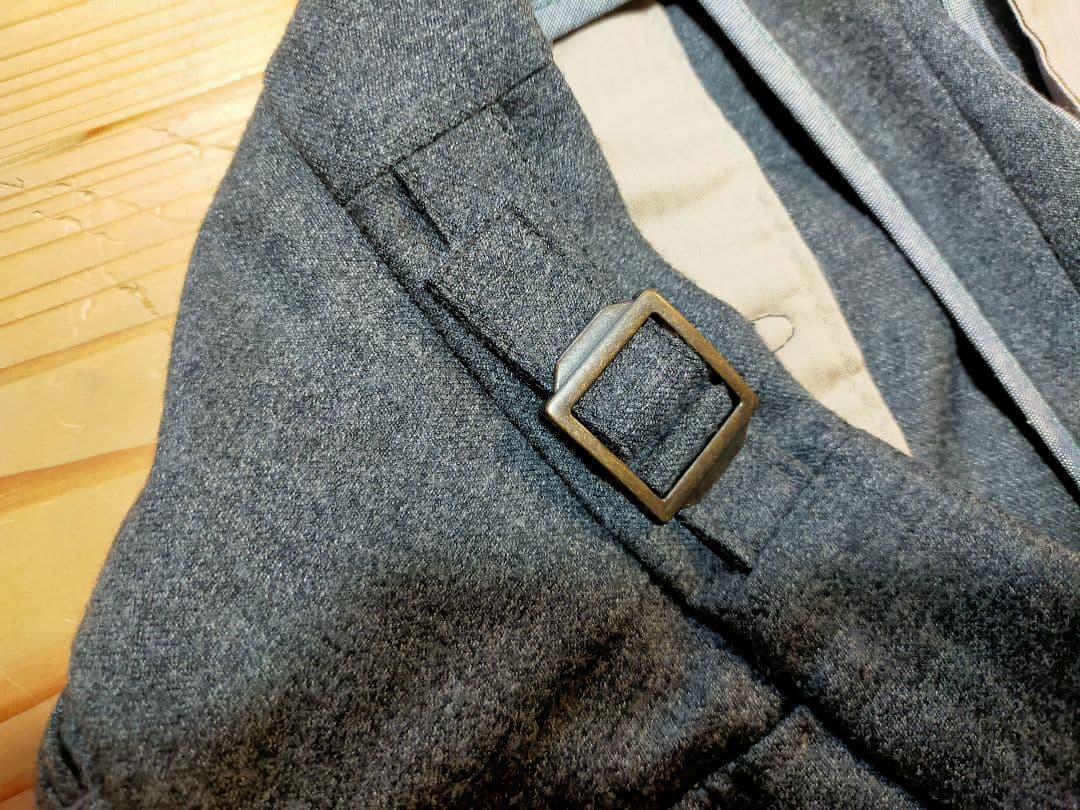 【美品】BERWICH ベルウィッチ スコッチ　ウールスラックス44