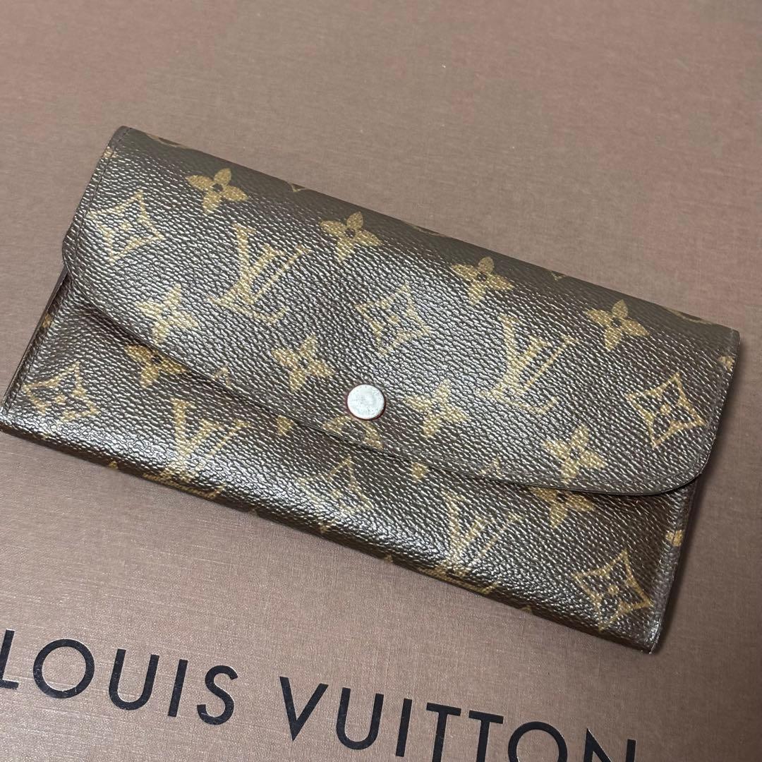 LOUIS VUITTON モノグラム 長財布 ポルトフォイユ エミリー
