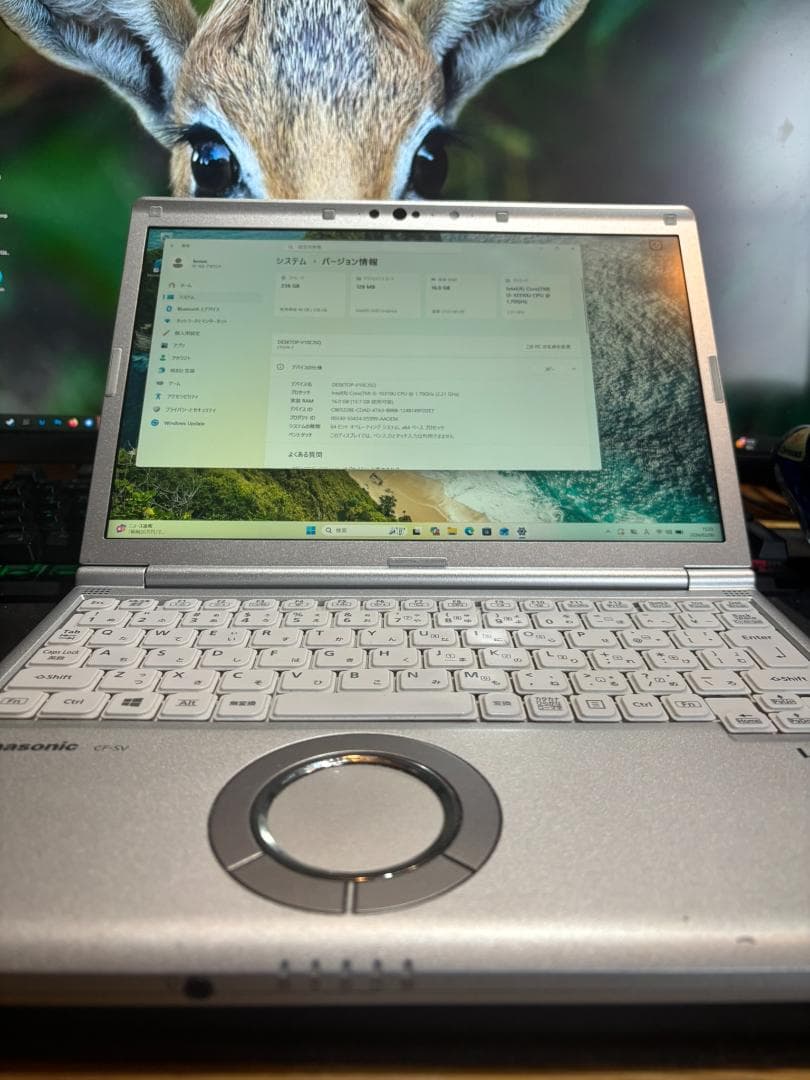 Panasonic CF-SV9RDQVS 10世代i5・16GB・256GB