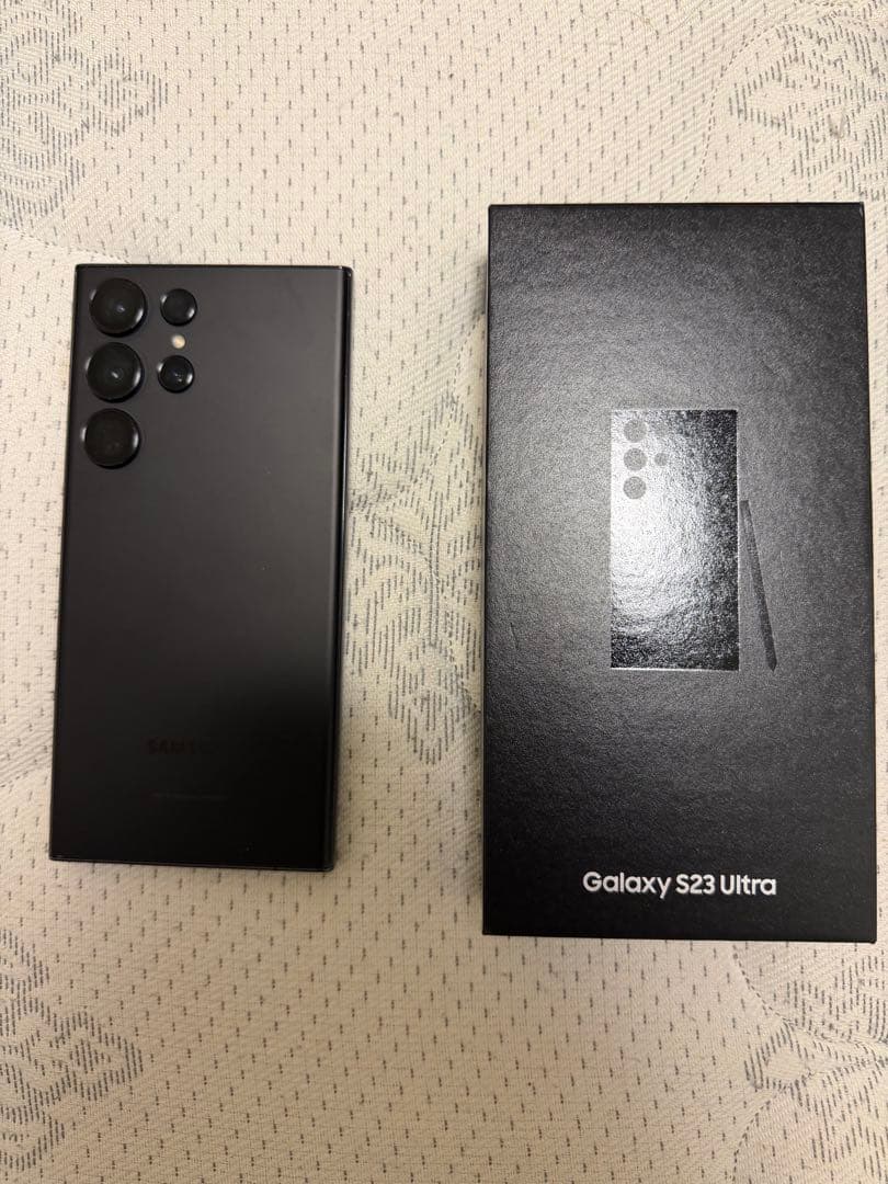 Galaxy S23 ultra ブラック 256GB SIMフリー