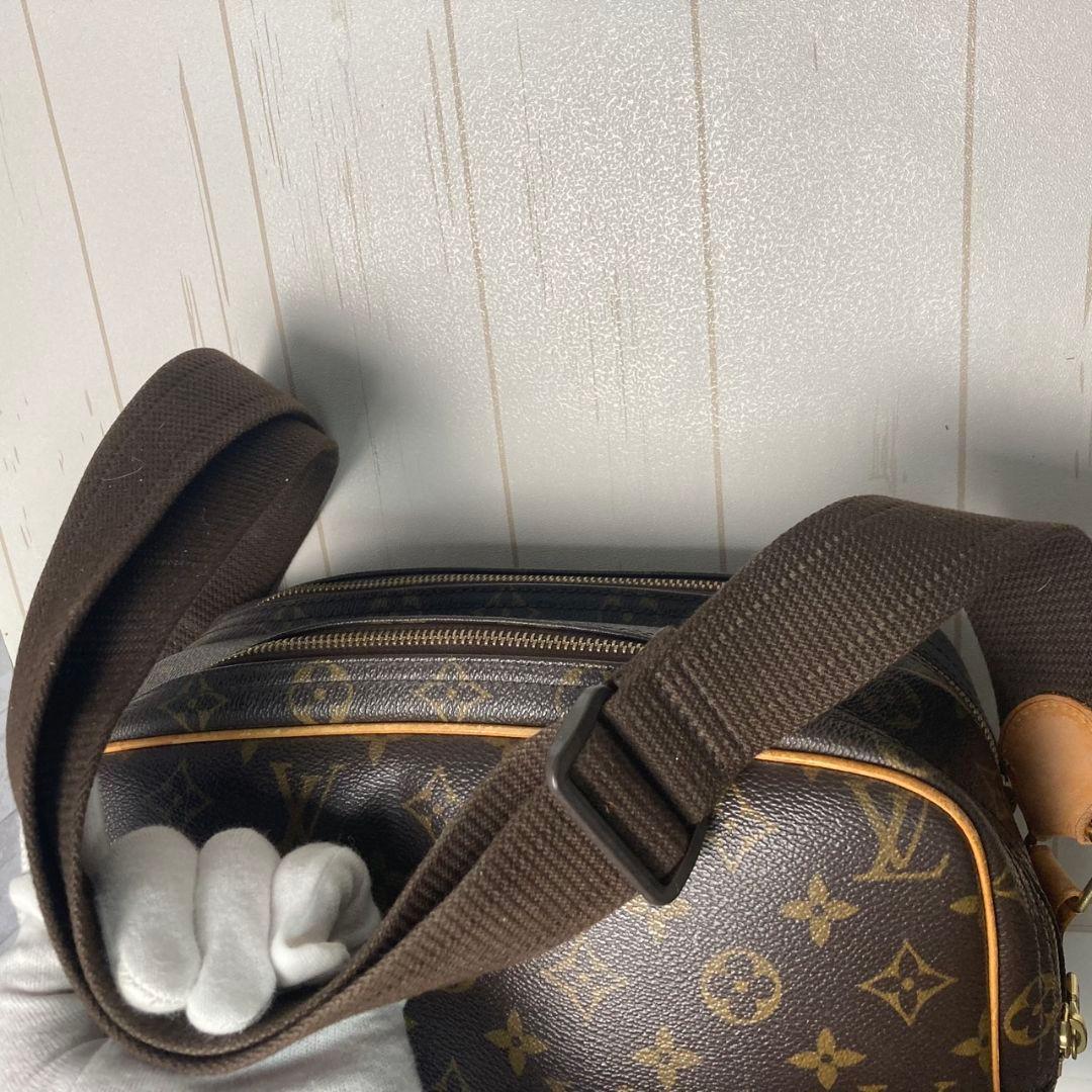 美品 LOUIS VUITTON モノグラム リポーターPM ショルダーバッグ