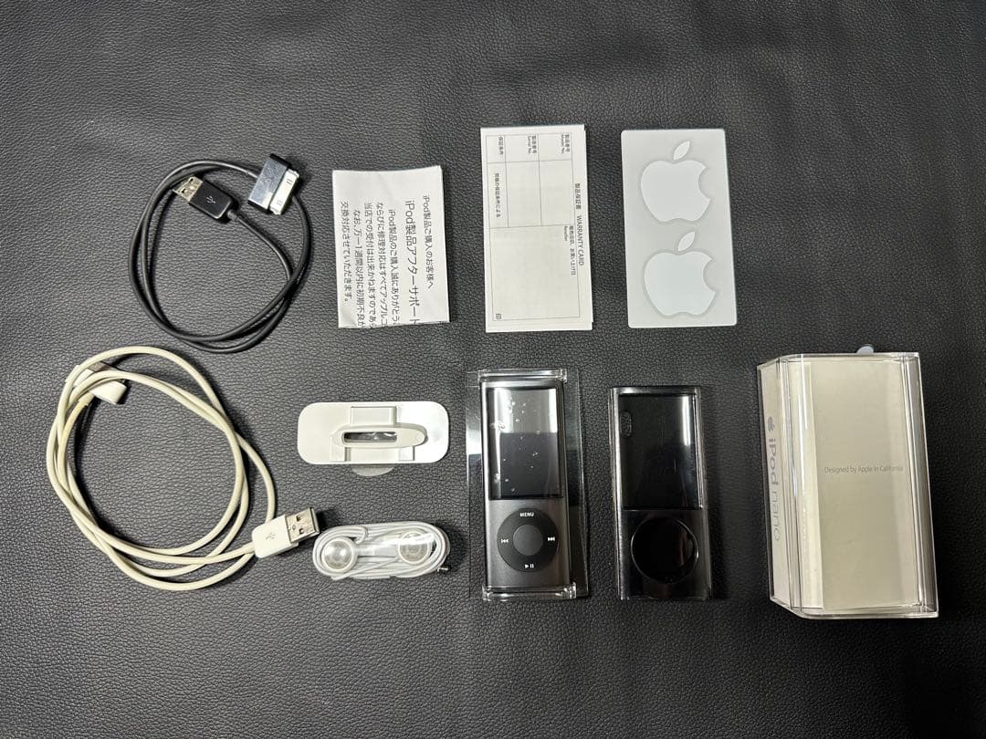 iPod nano 第5世代 16GB ブラック 本体美品／バッテリー消耗あり