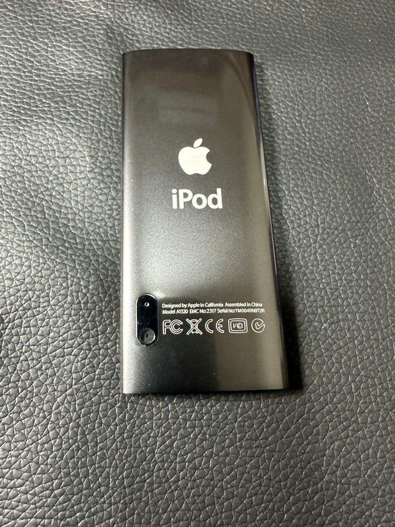 iPod nano 第5世代 16GB ブラック 本体美品／バッテリー消耗あり