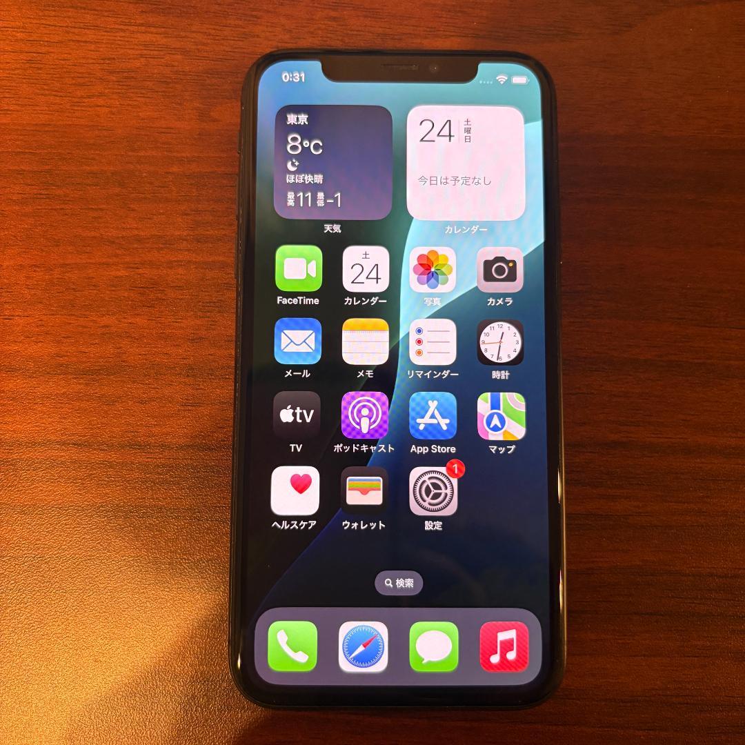 iPhone Xs スペースグレイ　64G　iphone本体