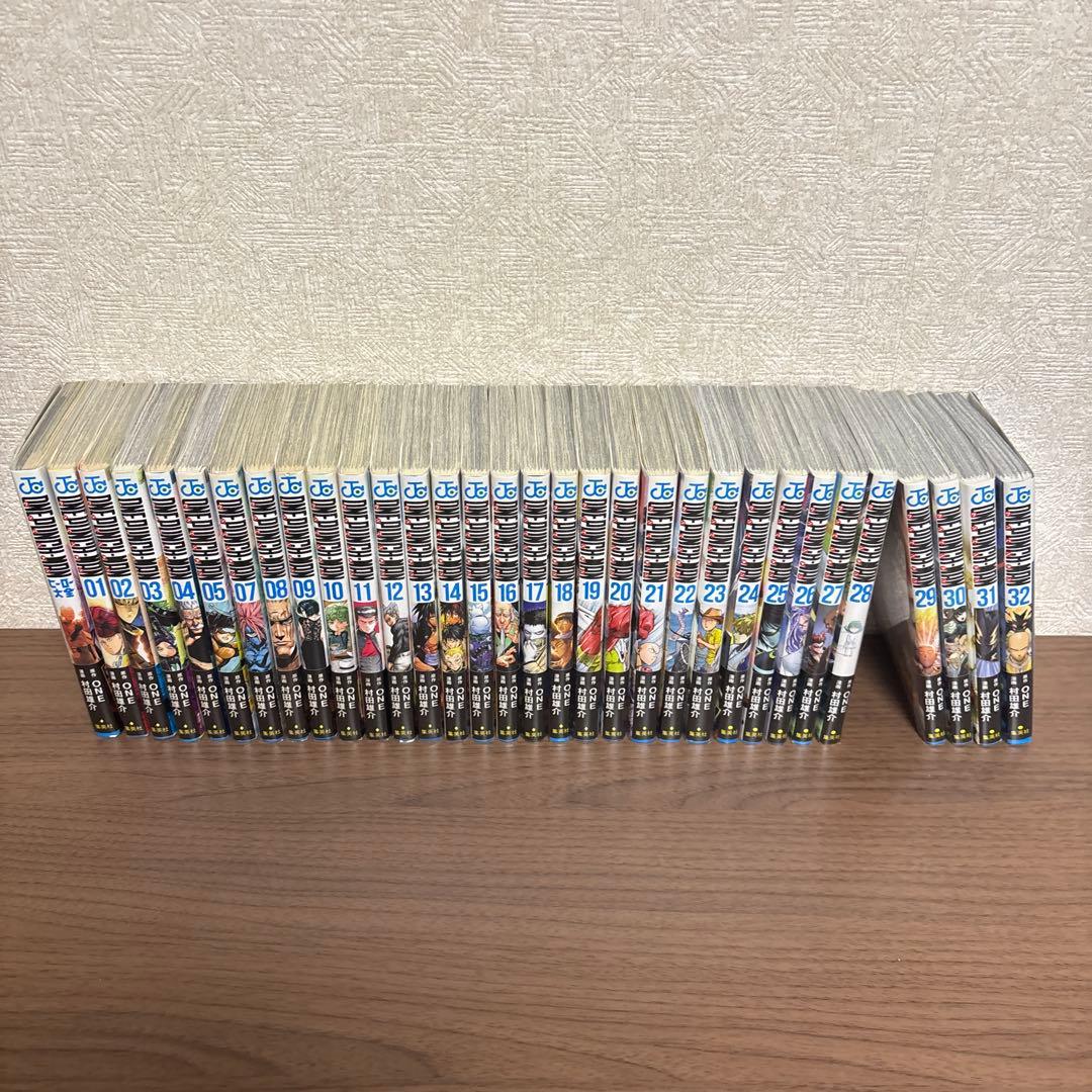 ワンパンマン 全巻初版帯付き　6巻欠