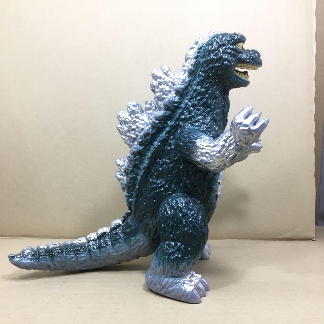 か*き様 復刻版ポピー　 グレートザウルス ゴジラ　 ソフビ グリーン Ver.