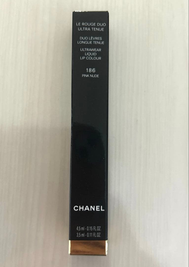 CHANEL ル ルージュ デュオ ウルトラ トゥニュ 186ピンクヌード