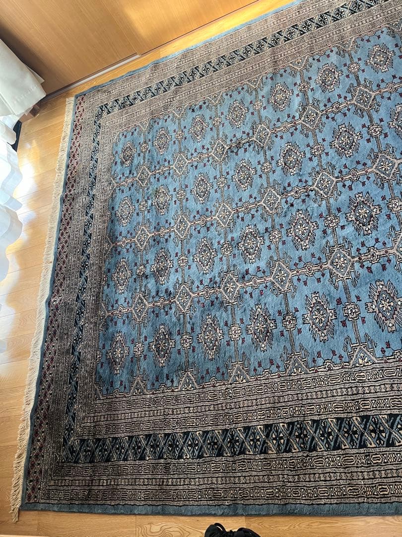 パキスタン絨毯　大判　約310センチ×217センチ　ウール　手織り