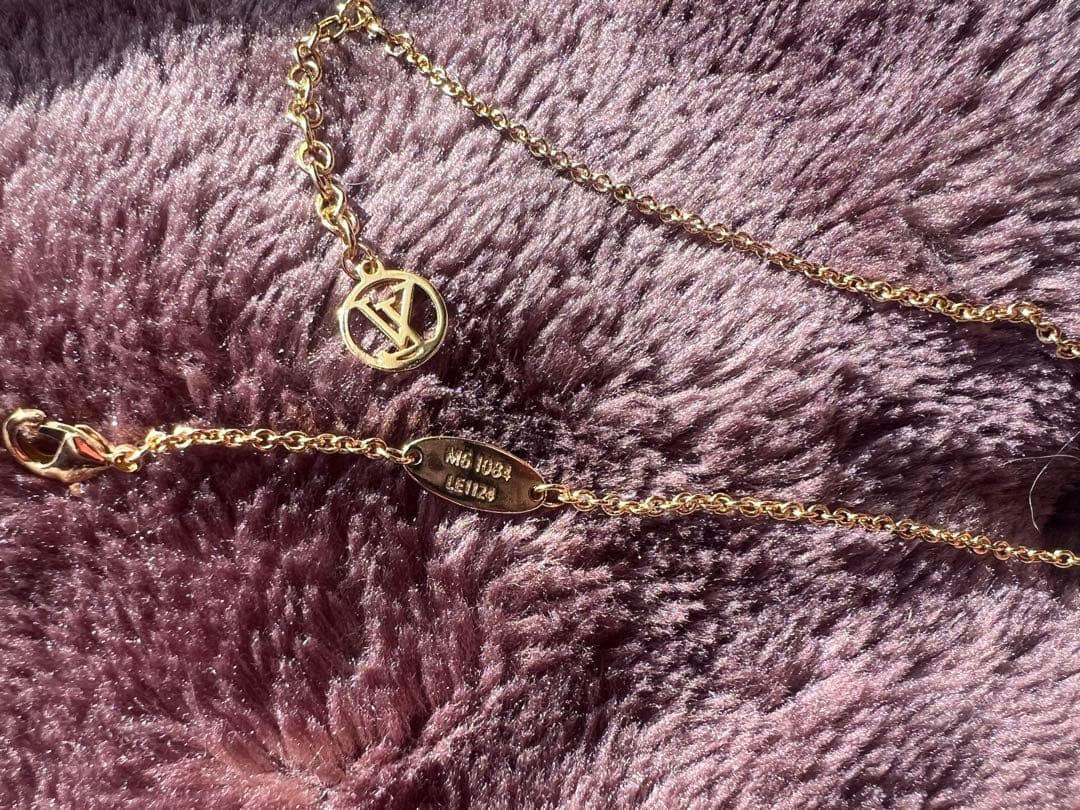 ルイヴィトン コリエ LV アイコニック ネックレス ラインストーン