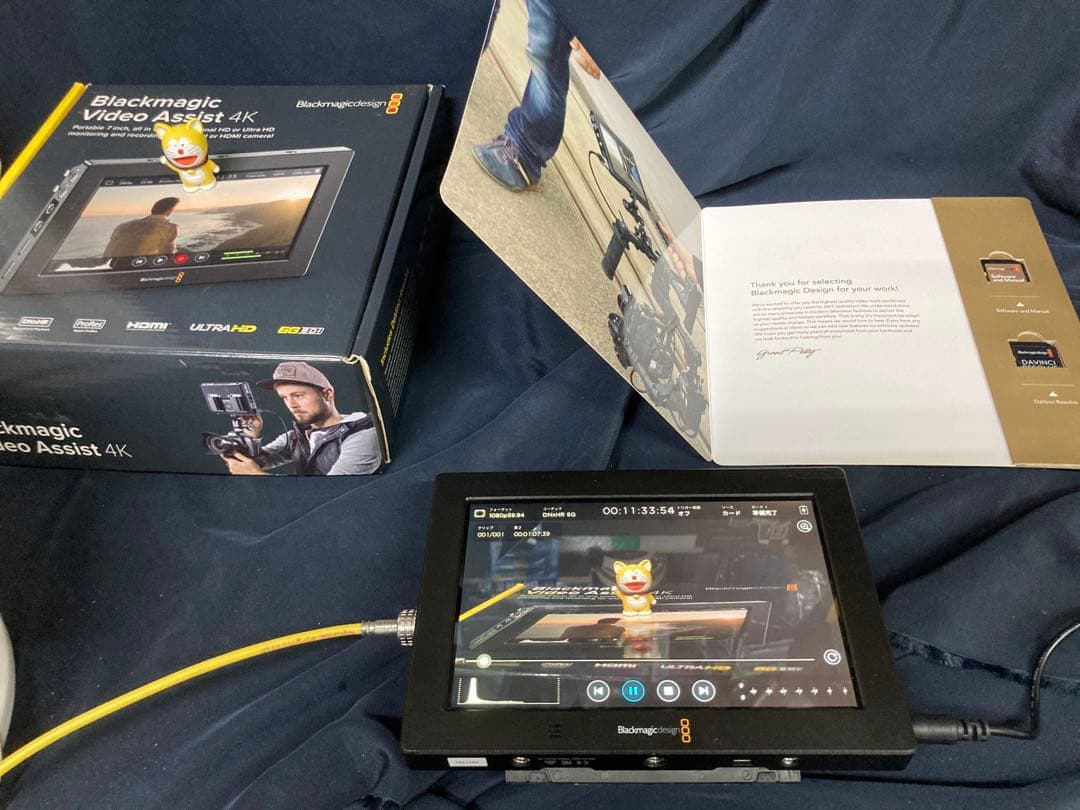 Blackmagic Video Assist 4K 7インチ本体