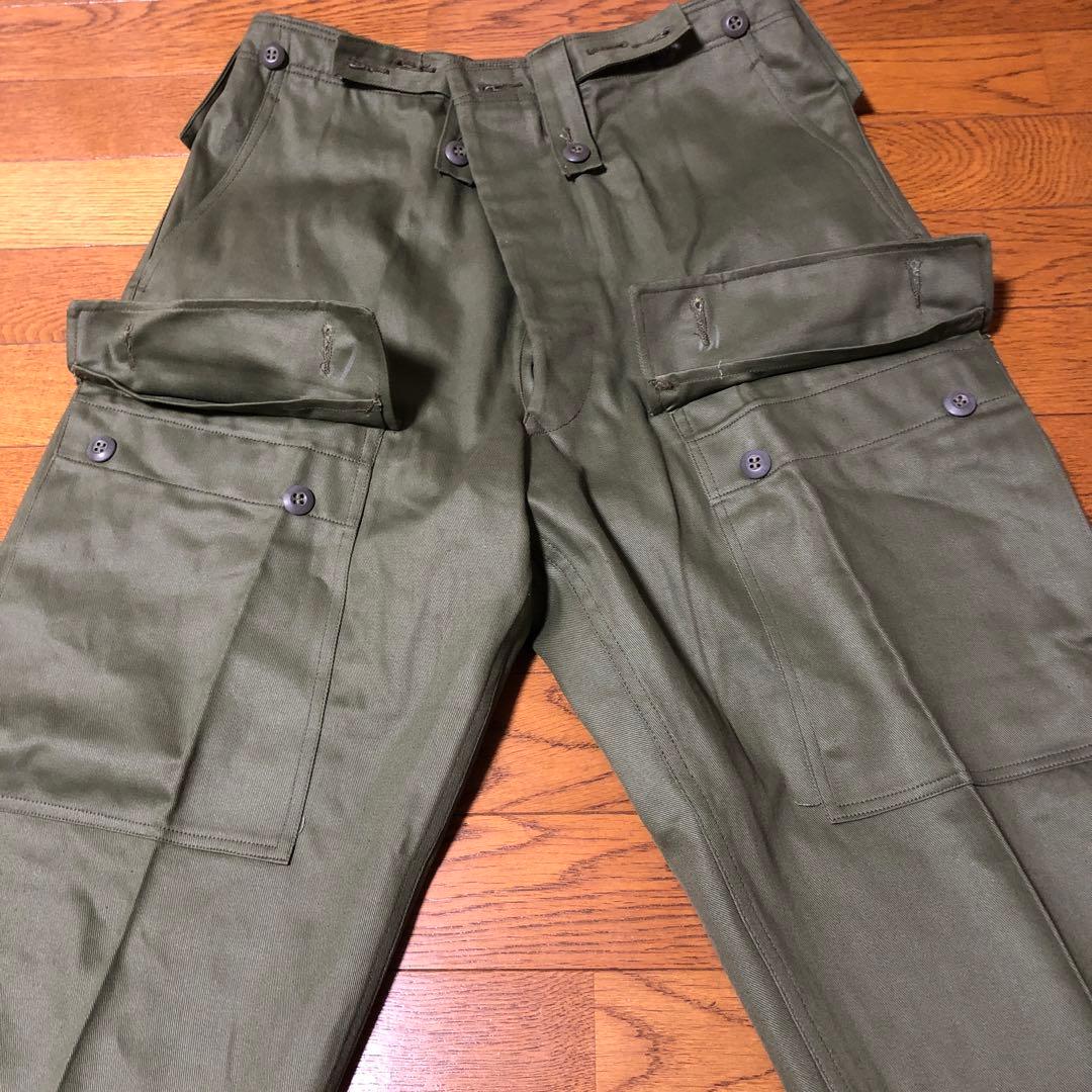 デッドストック 新品 オーストラリア軍 パンツ カーゴ ファティーグ