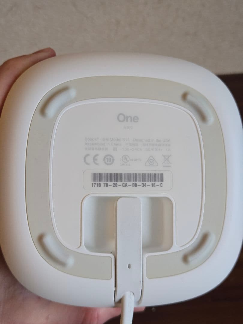 SONOS ONE スマートスピーカー ホワイト