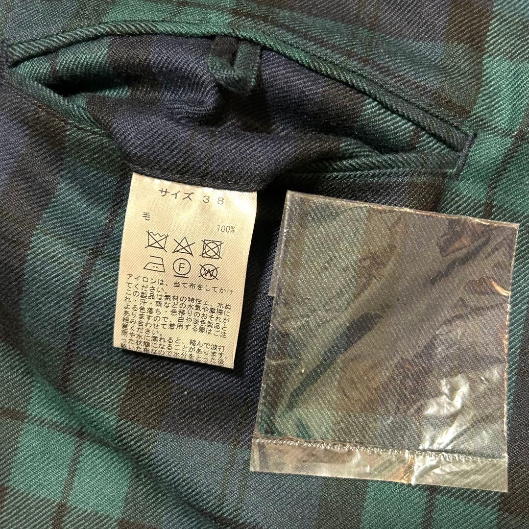 W76-股下71cm！BRITISH MADE 古着ウールスラックス BM